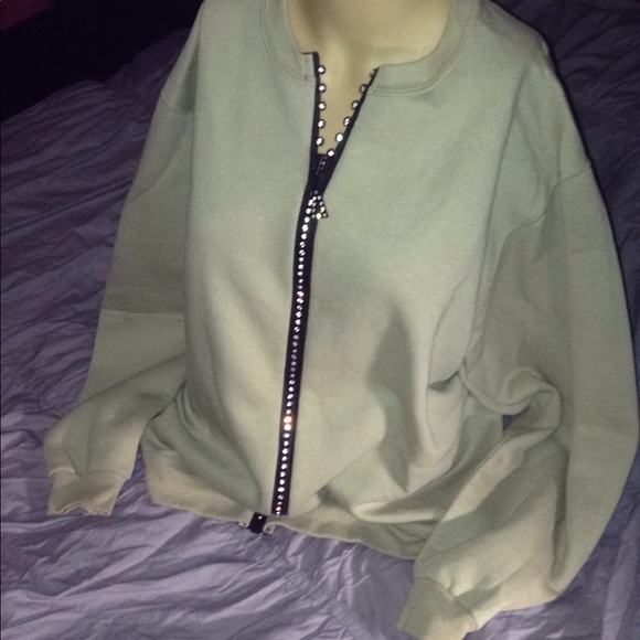 jeerzees Sweaters Jerzees Sweatshirt With Flashy Zipper Poshmark